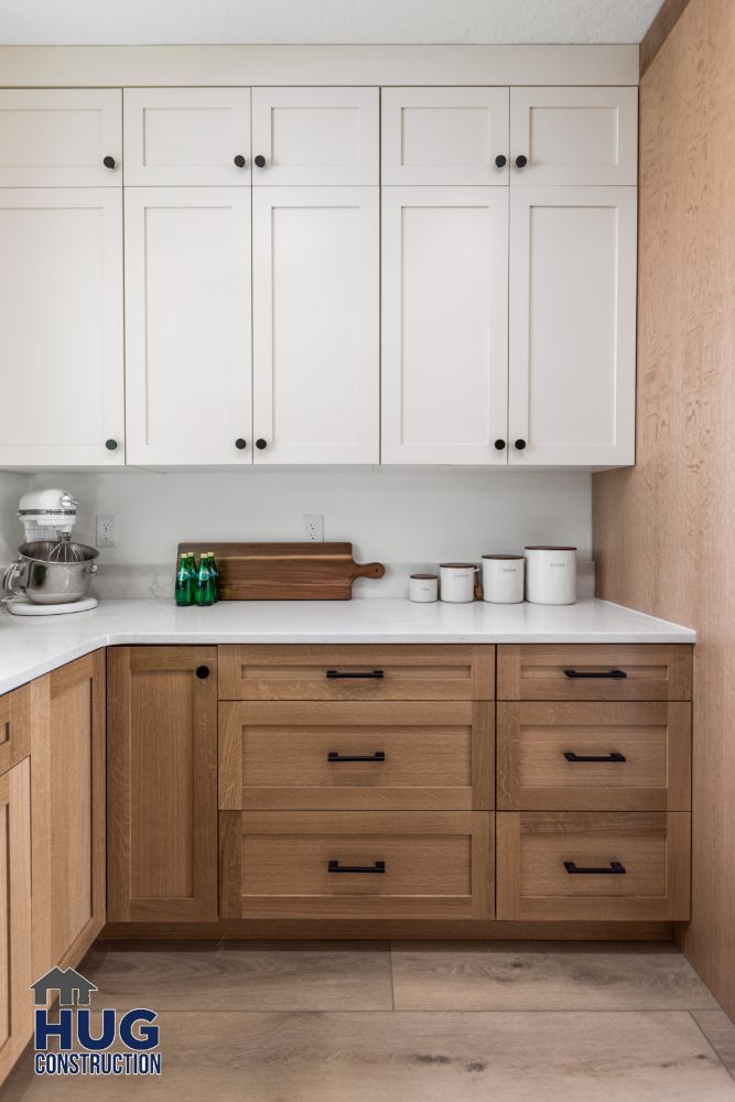 The Ridge At Hangman. Interior photo of pantry cabinetry.