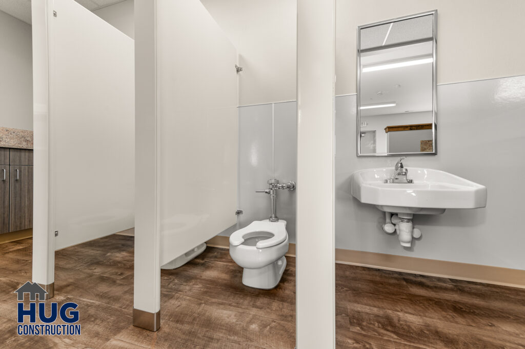 Green Gable Children's Learning Center. Interior shot of a restroom.