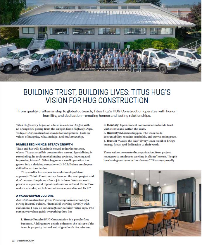 Stroll Magazine Article: Building Trust, Building Lives…