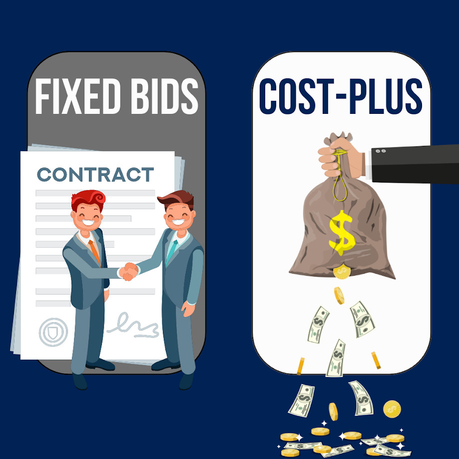 Cost Plus Pricing vs Fixed Bid Contracts