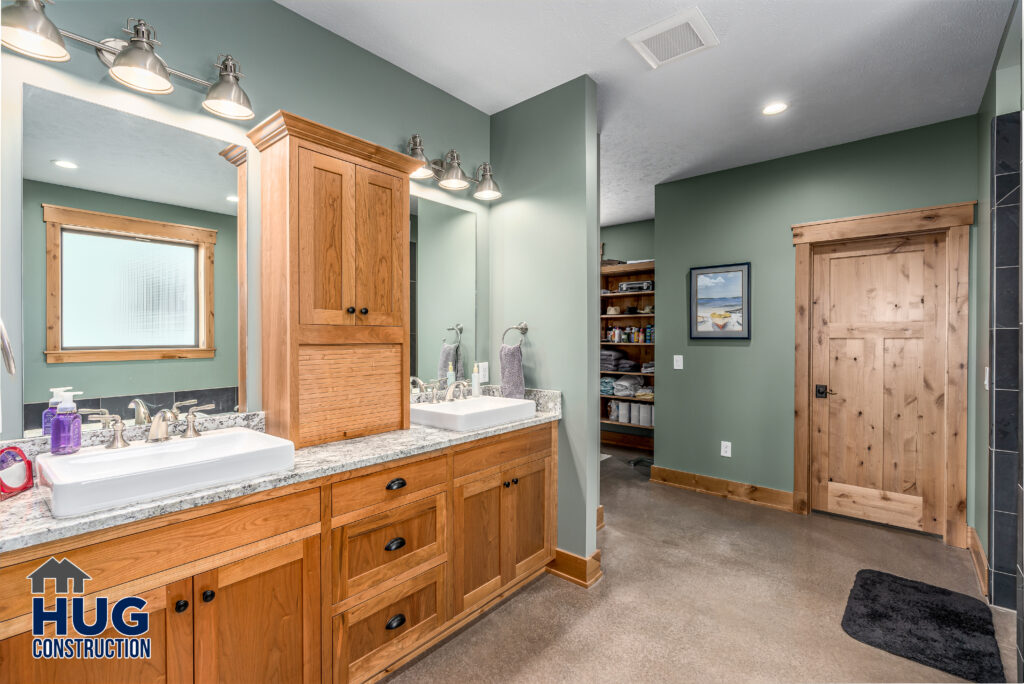 Interior shot of the bathroom.