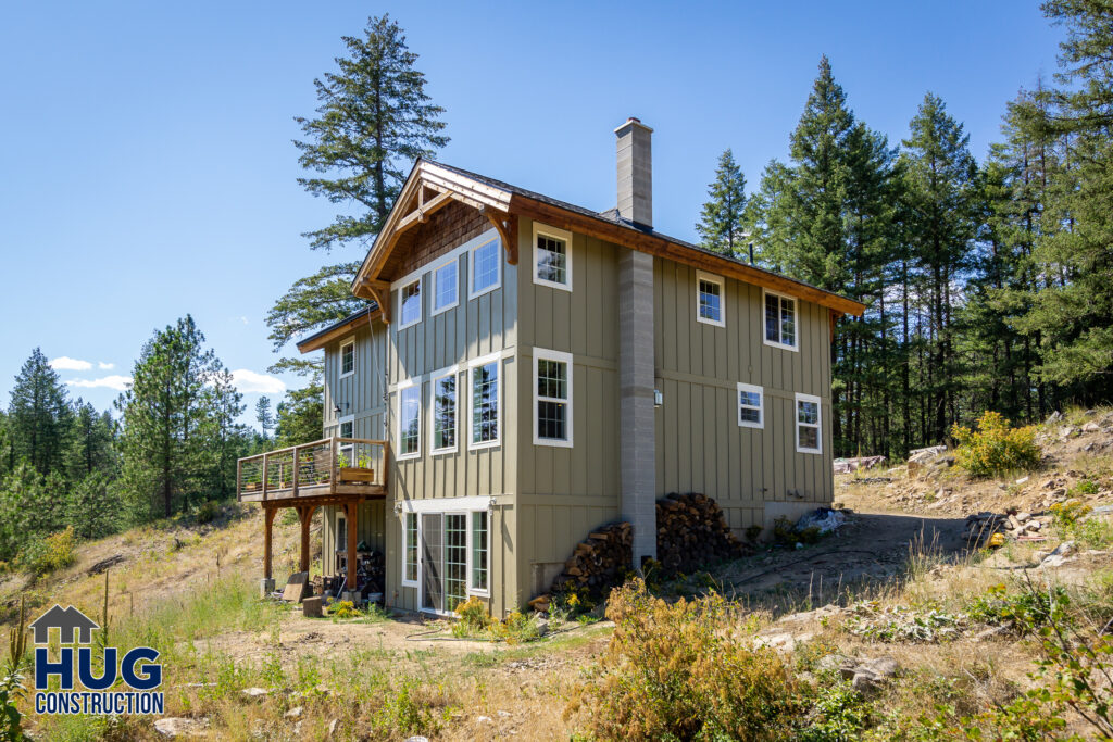 Exterior photo of new residential home construction.