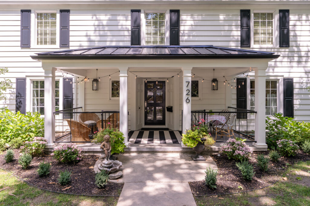 21st Ave Full Home Remodel. Exterior shot of front of house.