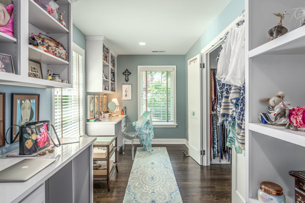 Full Home Remodel. Interior shot of child's bedroom.