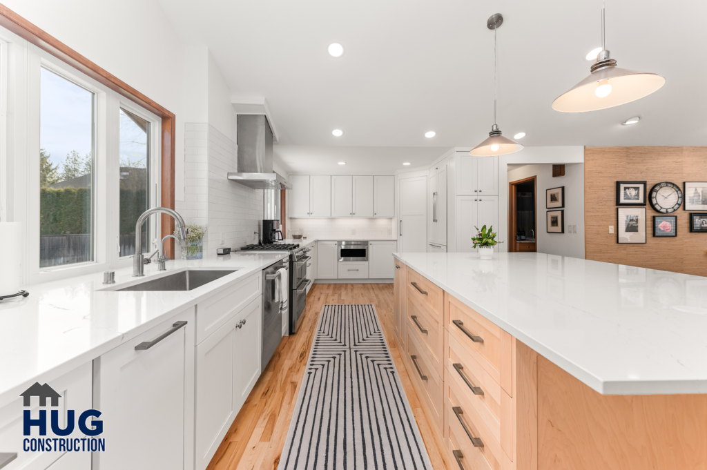 Kitchen and Dining Room Remodel. Interior photo of kitchen.