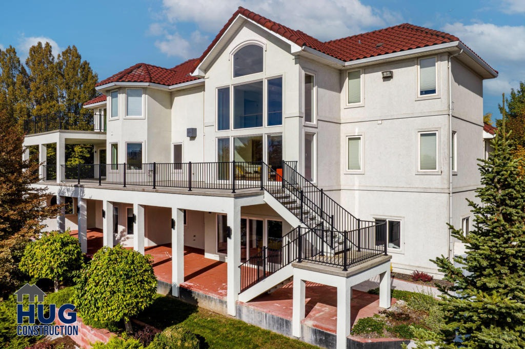 Maringo Drive Two-Story Deck (view from a distance).