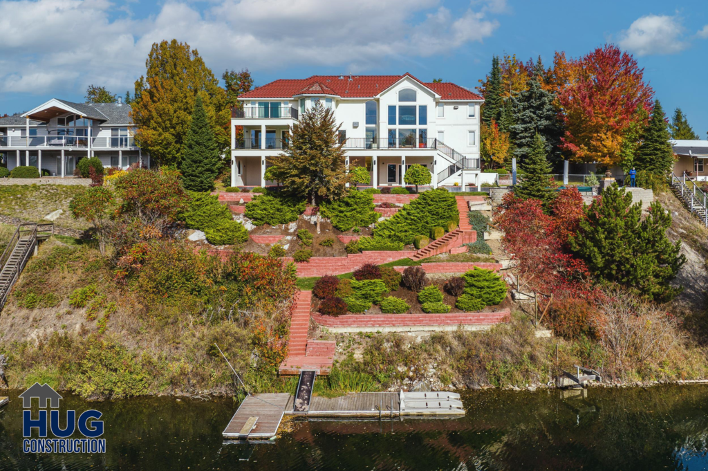 Maringo Drive Two-Story Deck (view from a distance).