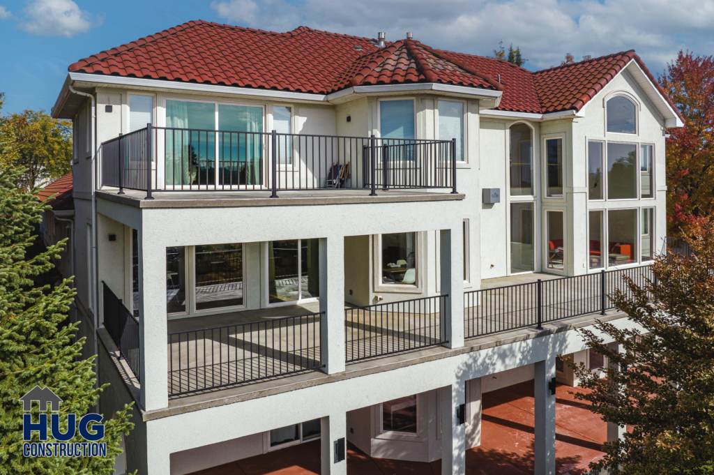 Maringo Drive Two-Story Deck (view from a distance).