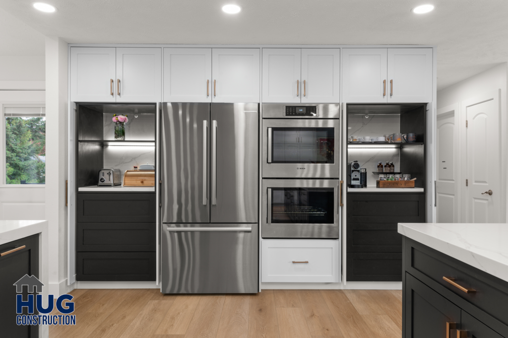 Addition and Kitchen Remodel. Interior photo of kitchen appliances.