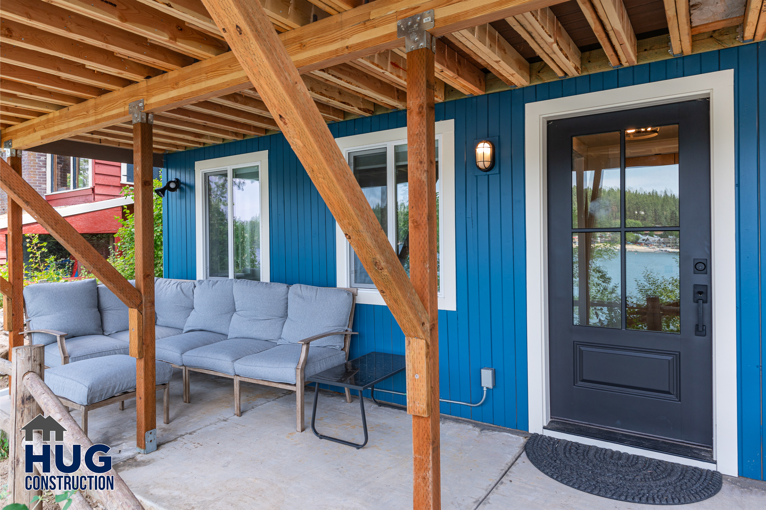 Silver Beach Remodel and New Deck. Covered Daylight Basement.