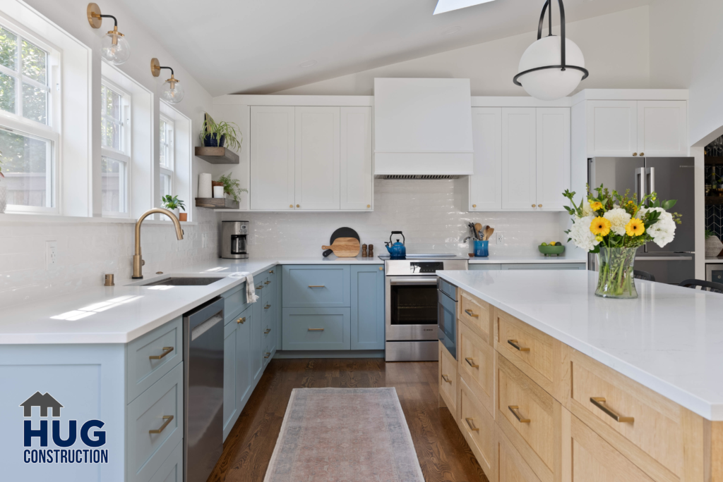 Kitchen and Addition. Interior photo of kitchen.