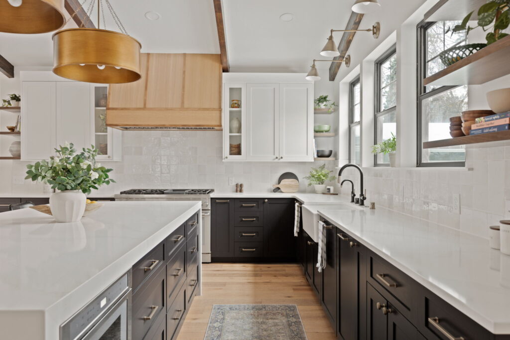 Kitchen and Addition Remodel. Interior shot of kitchen.