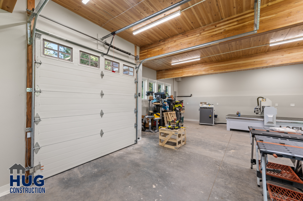 Image of the garage area.