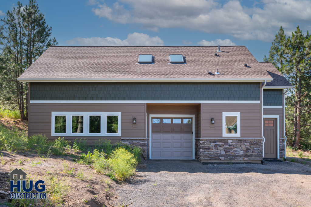 South Radio Lane. Image of the exterior of the accessory dwelling unit.