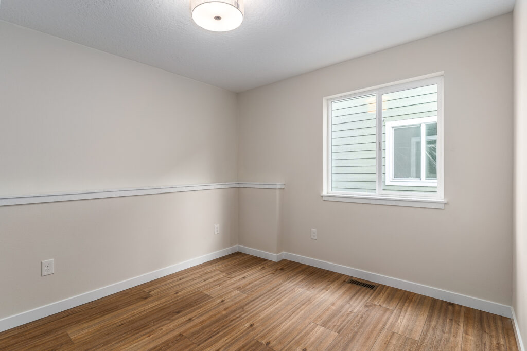 West Cora Avenue Custom Residential Home. Interior photo.